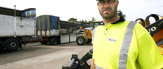 Kraftig ökning av lastbilar i Linghem när bron stängs