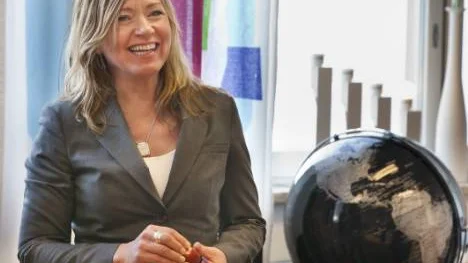 Carina Henriksson, lärare på Nya läroverket, blir pedagogisk ledare för Nya läroverket Bergnäset.FOTO: Göran Ström