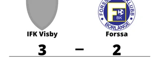 IFK Visby vann i P 17 division 1 Region 5 Grupp 1 herr mot Forssa