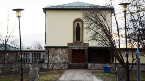 Kiruna krematorium.