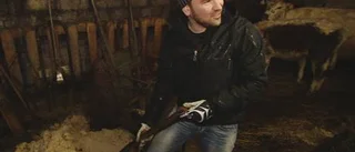 Biltrafik i skidspåren