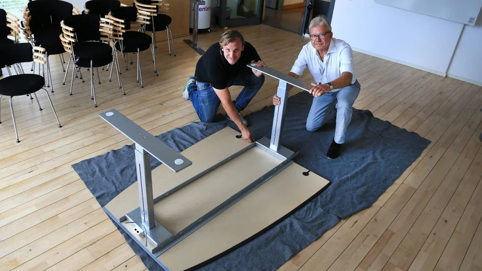 David Magnusson på Recycling partner och Urban Sandberg på Zenterio.