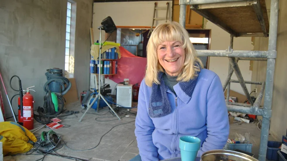 Som nytt. Marianne Gustafsson, Östgöta Maskinservice i Mantorp, är nöjd med företagets utbyggnad.