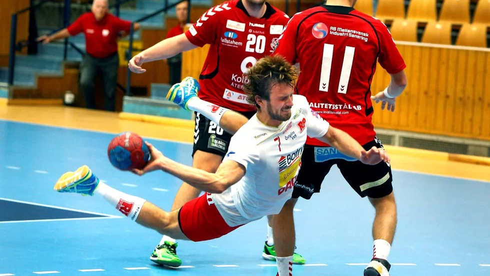 Philip Claudius gjorde fyra mål när RP slog Borlänge med 31-26.