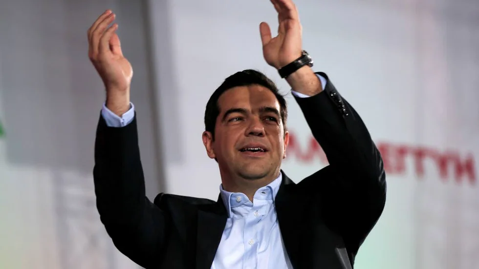 Syrizas partiledare Alexis Tsipras.
