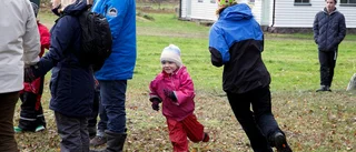 Mulleavslutning med lek och fika