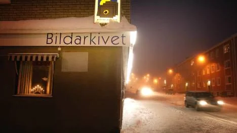 Verksamheten i Bildarkivets nuvarande lokaler i Kiruna läggs ner. Därmed försvinner ett par tjänster.                      FOTO: Alexander Linder