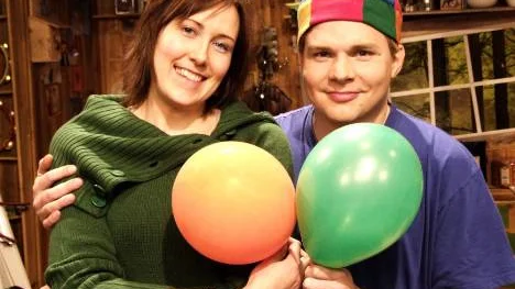 Fieteri. Annelie Uusitalo och Ingemar Raukola.                                                                                                               Foto: Ahti Aasa, SVT