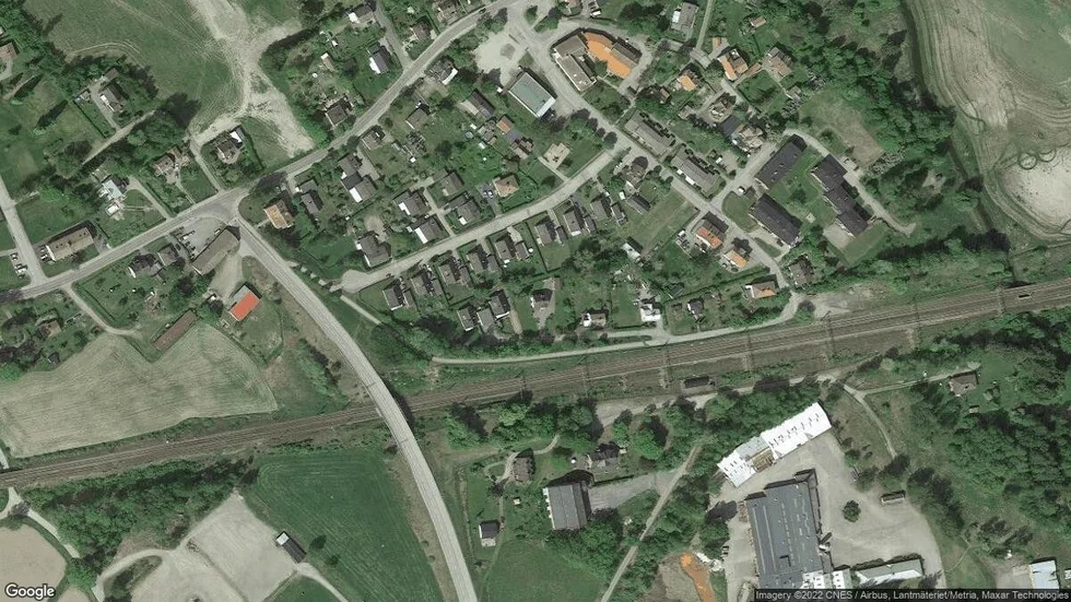 Området kring Järnvägsgatan 11