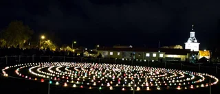 1000-tals lyktor lyste upp Stadsparken