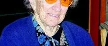 Alice, 99 år, äldst vid julbordet