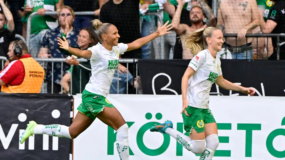 Hammarbys Madelen Janogy sänkte Djurgården med dubbla mål i Stockholmsderbyt.
