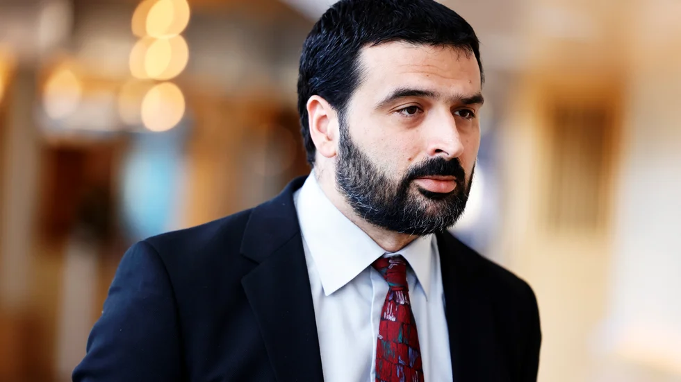 Ali Esbati, ekonomisk-politisk talesperson för Vänsterpartiet. Arkivbild.