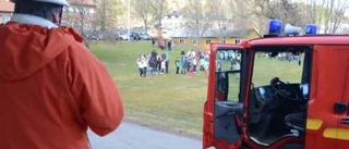 Åbyskolan utrymd efter automatiskt brandlarm