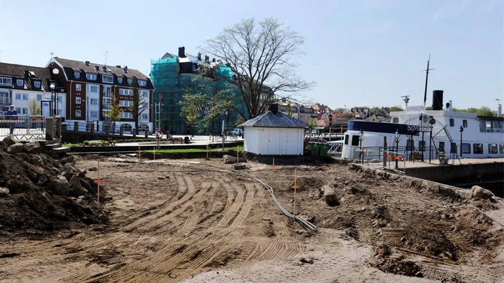 Arbetet ska förhoppningsvis bli klart till midsommar.