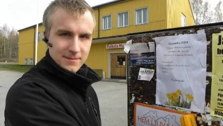 Zebastian Jalkteg arrangerar minimässa i Gunnebo för husägare.Foto: Anders Jacobsson