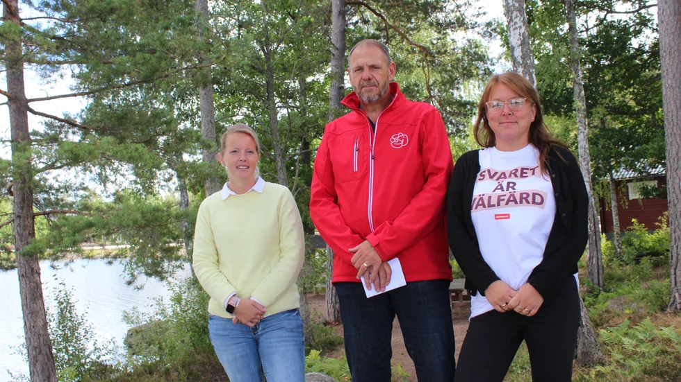 Alexandra Svensson, Tomas Kronståhl och Jannica Sjöblad vill avskaffa karensdagen för vissa yrkesgrupper.