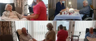Mäkta populärt när Gotlands sjukhem ordnade spacafé • De äldre njöt i fulla drag: "Jätteuppskattat"
