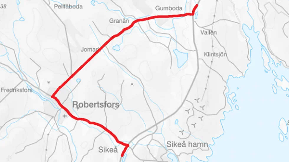 Trafiken kommer att ledas om under en del av tiden.