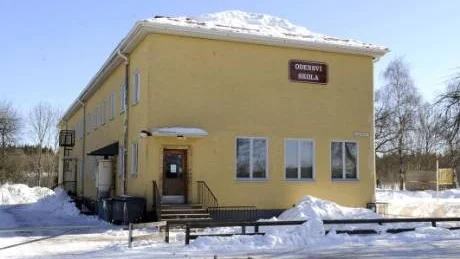 Det är tomt i många av grundskolorna på landsbygden och i befolkningsprogoserna ser det inte ut att bli bättre. Odensvi är en av alla skolor som tappat elever.Foto: Anders Steiner
