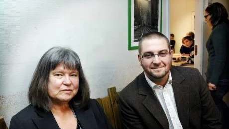 Att fördjupningsstudier i språk ger meritpoäng är bara positivt, tycker språkläraren Ingrid Quist Lovén och gymnasierektor Jörgen Jonsson.Foto: Lisa Olaison.