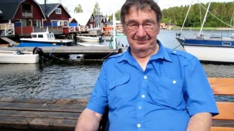Sundsvallsbon Bengt Åberg, som varit verksam som konstnär i 45 år, ställer ut på Torrön i Västerviks skärgård i sommar. Foto: privat