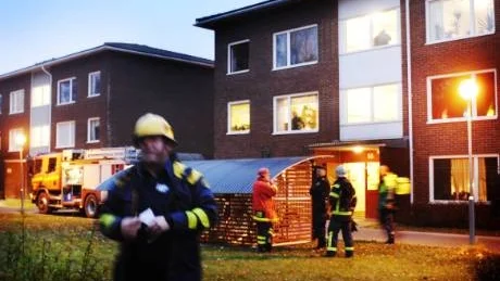 En kvinna fick föras till sjukhus efter en torrkokning. Foto: Ellen Kindstrand