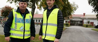 Polisen inspekterade trafikläget vid skolor i Vimmerby