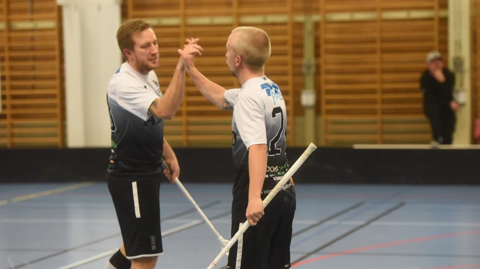 Både Victor Wall och Mattias Zeilon höll sig framme i målprotokollet för VIBK mot Gränna.