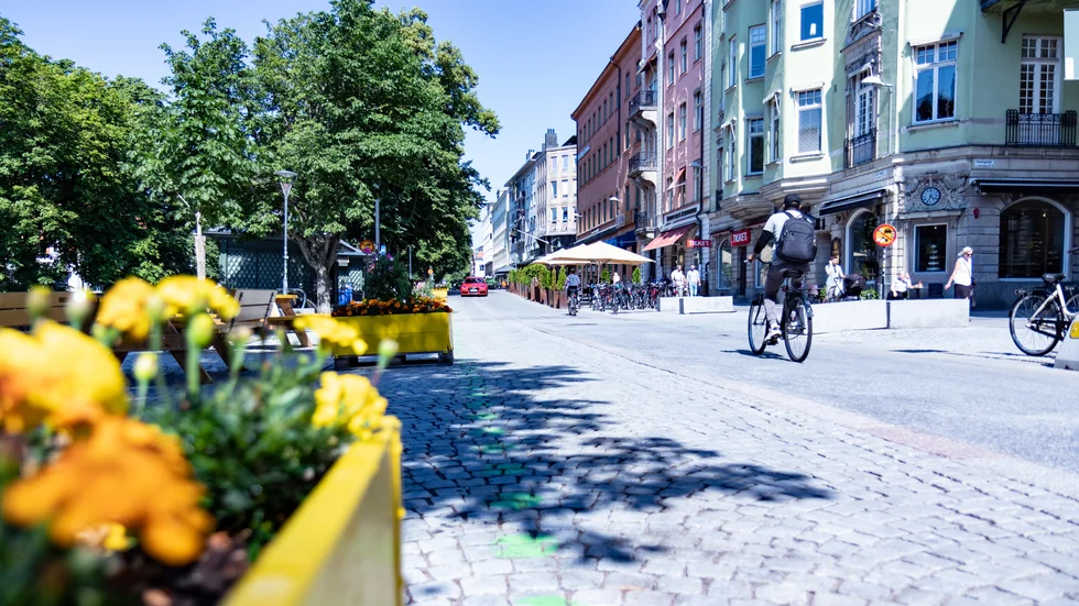 Sommargatan invigdes 22 maj.