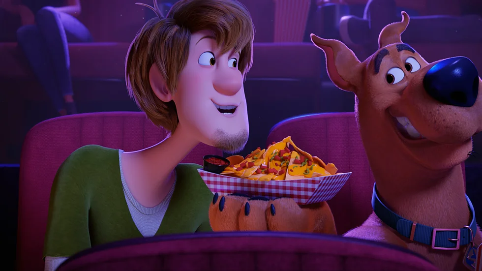 Shaggy och Scooby-Doo i nya filmen "Scoob". Pressbild.