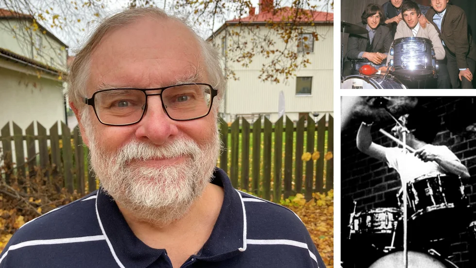 Björn Horgby skriver om rockmusikens politiska kraft i sin nya bok "Rocken anfaller".The Kinks (överst till höger) stod längst till vänster av 1960-talets stora band från Storbritannien. Nederst till höger: Keith Moon ger järnet bakom sina trummor när The Who spelar i Mässhallen den 4 maj 1967.