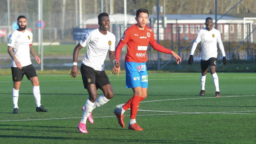 Andres Gomez och Nyköpings BIS kunde inte rå på topplaget Vasalund under söndagen. Det blev förlust med 1–3.