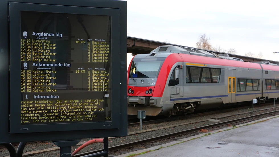 Händelsen fick konsekvenser för tågtrafiken.