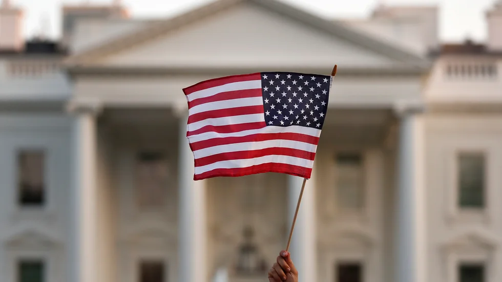 Tung förlust av amerikanska jobb. Arkivbild.