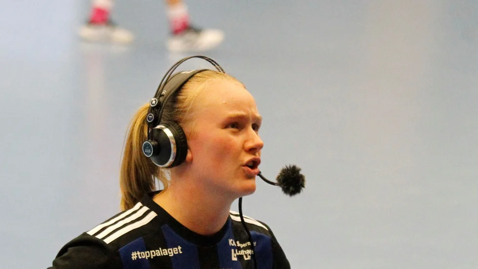 Kapten Klara Molin stod i händelsernas centrum i matchen mot Falun och förde Sirius till seger.
