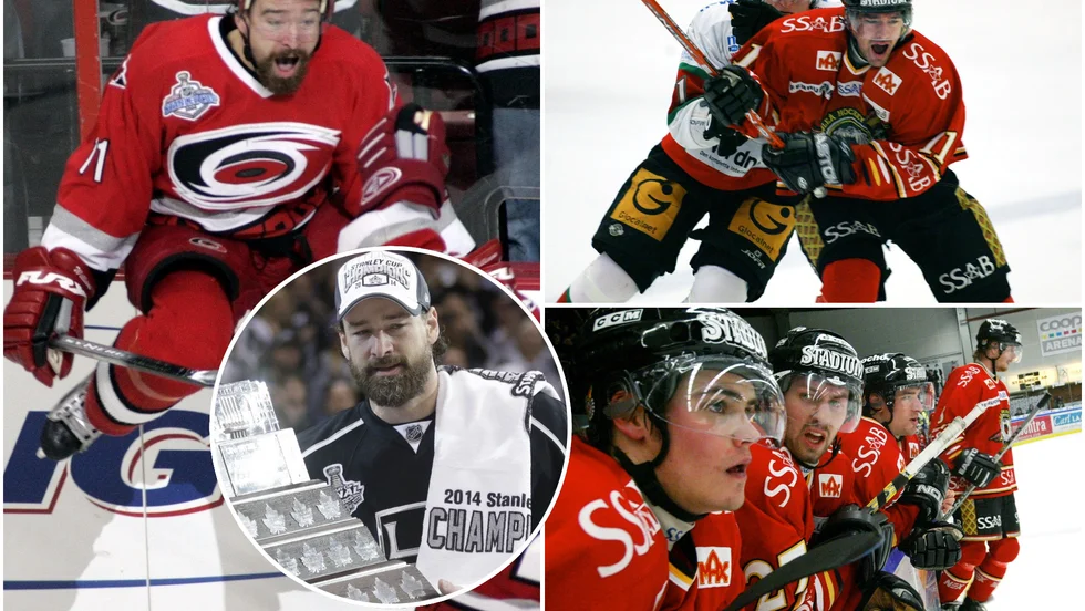 Justin Williams och Karl Fabricius.