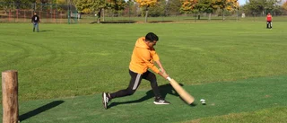 Pitchen på plats - nu väntar cricket i Gränby