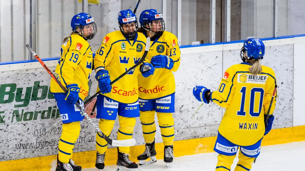 Det svenska damlandslaget i ishockey spelar OS-kval i Luleå i november.