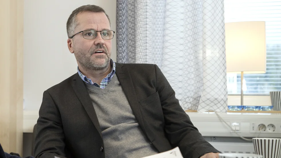 Tomas Backeström, avdelningschef för Stöd och omsorg, är nöjd över den verksamhet som nu finns och som ersätter det gamla härbärget. (Arkivbild)