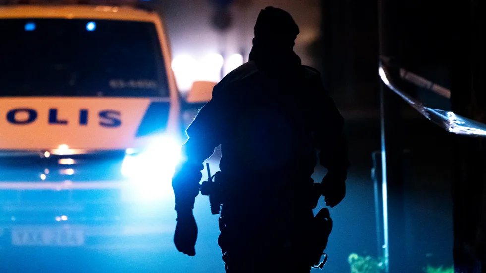 En bil skadades av en sprängladdning i Eskilstuna natten till onsdagen. Arkivbild.