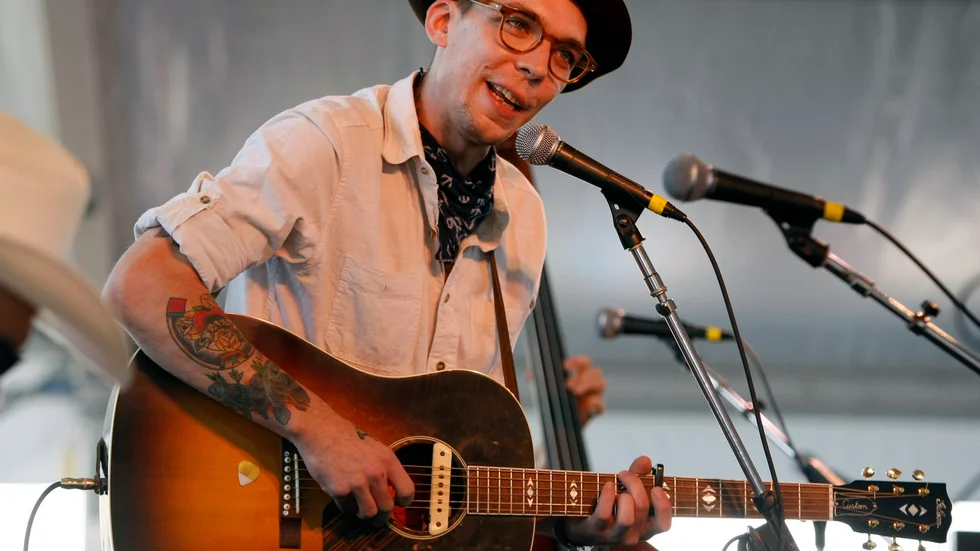 Justin Townes Earle dog av en oavsiktlig överdos. Arkivbild.