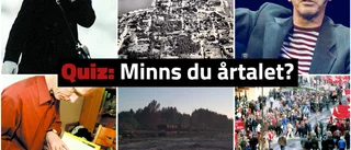 Kan du din nutidshistoria?    