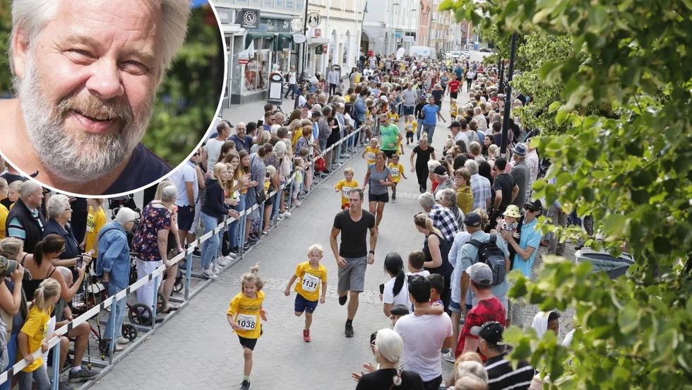 KK-joggen är ett av inslagen som lockar mycket folk under Katrineholmsveckan. 