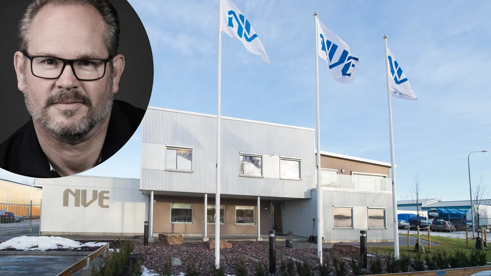 Magnus Larsson är vd för Nyvest Bygg som sedan fem år tillbaka ligger på Kungshagsvägen 13. 