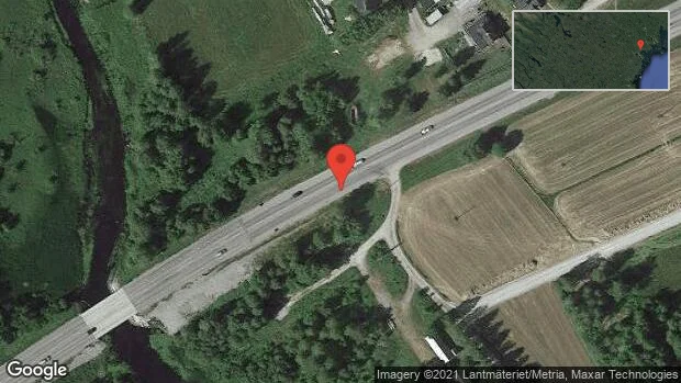 Brinnande fordon stoppar trafiken på E4