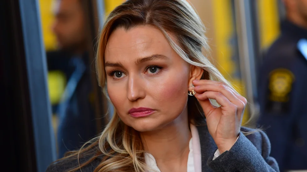 Ebba Busch har hamnat i en hustvist med en äldre man utanför Uppsala. Arkivbild.