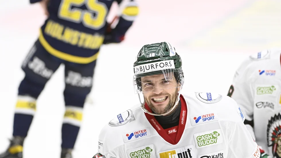 Stefan Elliott gjorde Frölundas 1–0-mål.
