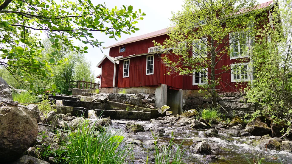 Marströmmen genom Mörtfors.