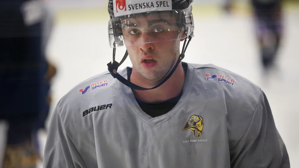 Ryker Leer lämnar Visby Roma för Nybro Vikings.